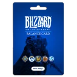 Blizzard BattleNet Balance Card