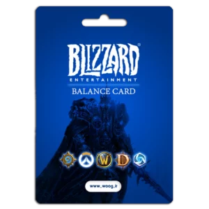 Blizzard BattleNet Balance Card